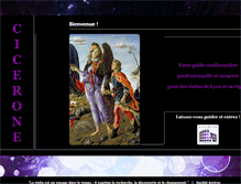 Tablet Screenshot of cicerone-lyon.com